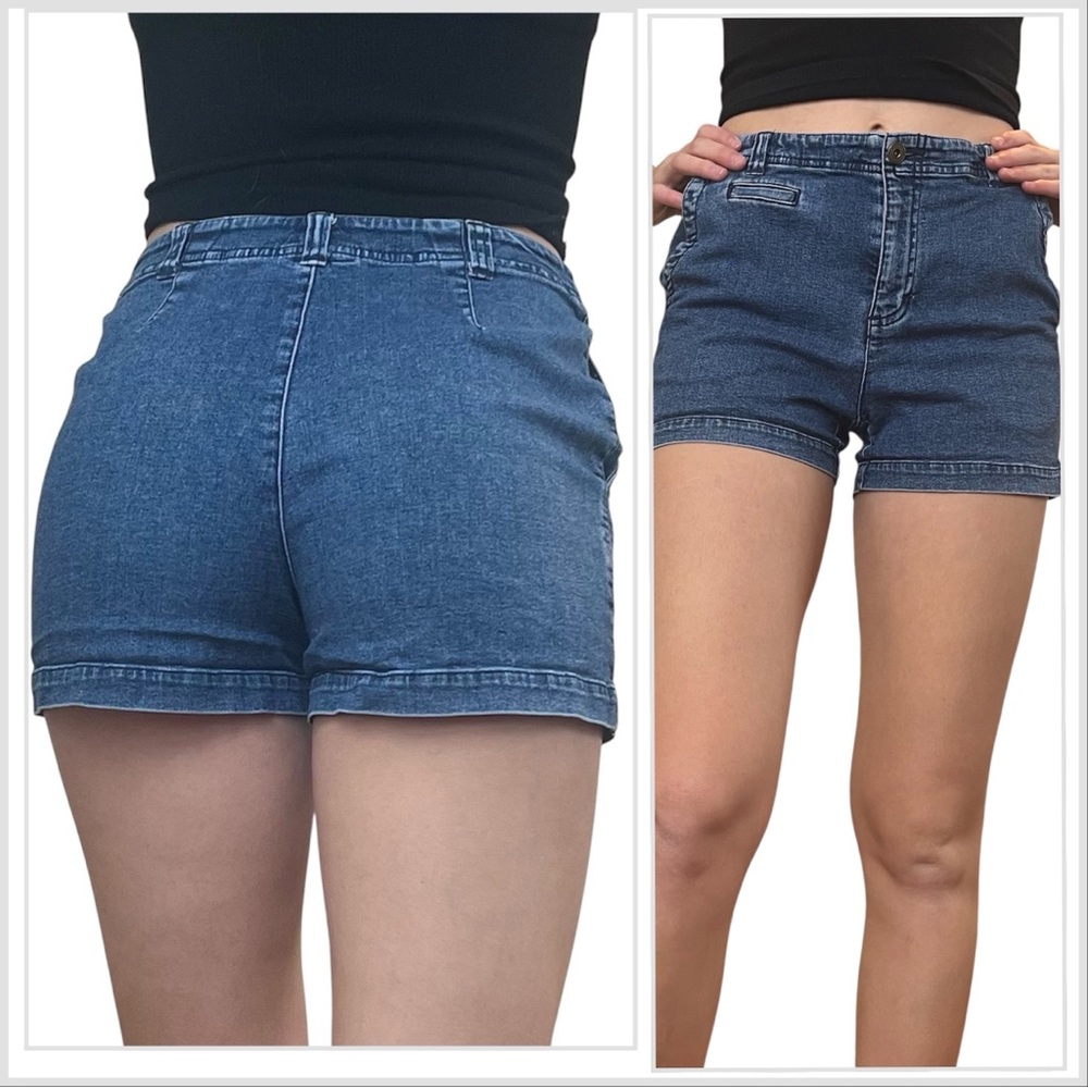 Liz Claiborne Vintage Women's Blue Jean Shorts 6